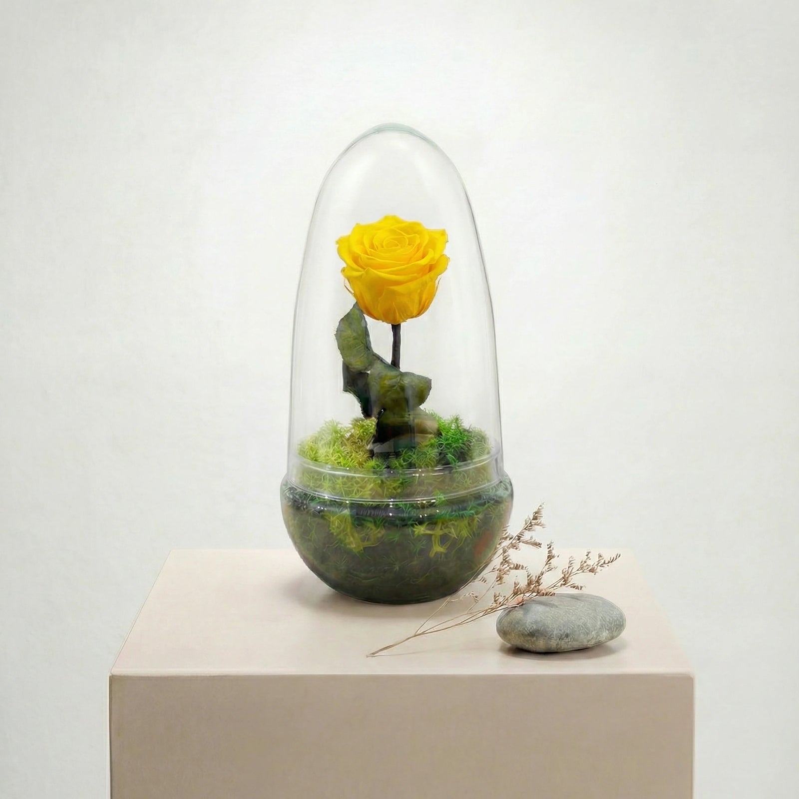 Rosa Eterna en Cristal