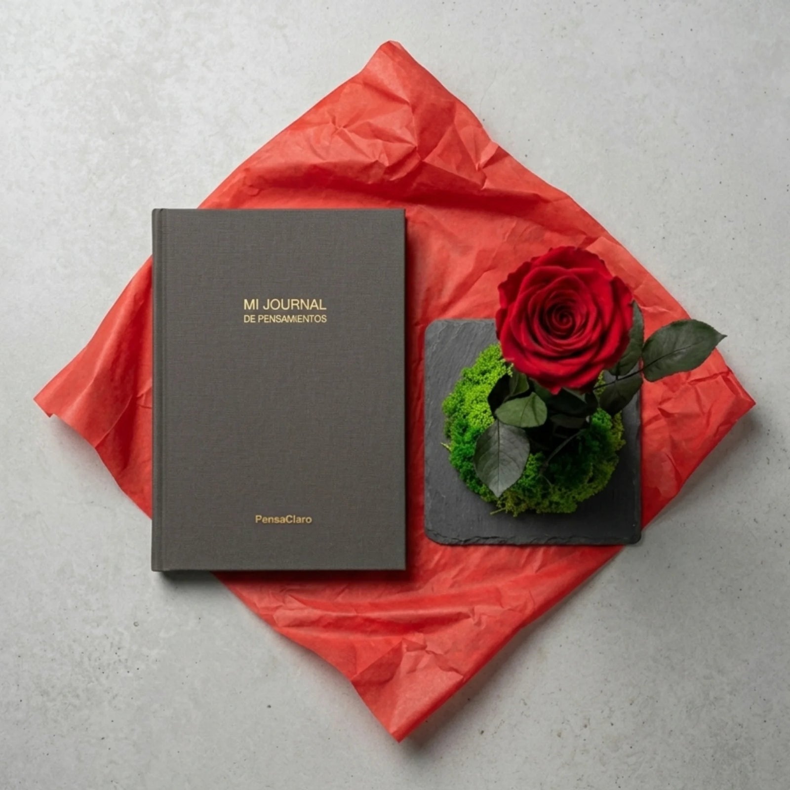 Mi Journal de Pensamientos & Rosa Eterna